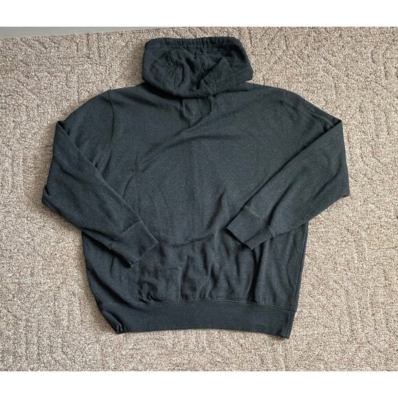 Red Camel Full Zip Hoodie Jacket Mens XXL Gray Quilted Detail Grunge - Picture 3 of 4